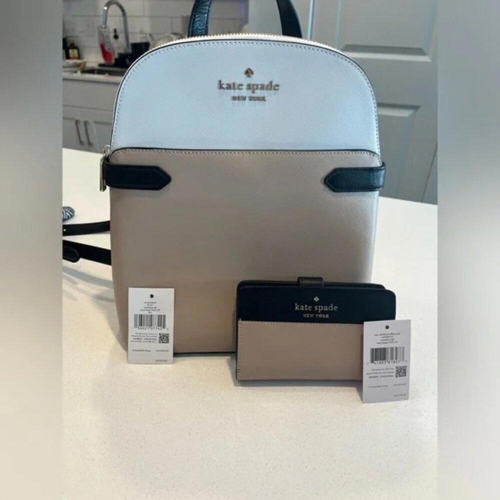 Kate Spade Staci Domed Backpack w/‎ Matching Wallet -NWT(New) - Picture 2 of 8